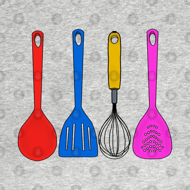 Household utensils for kitchen by DiegoCarvalho